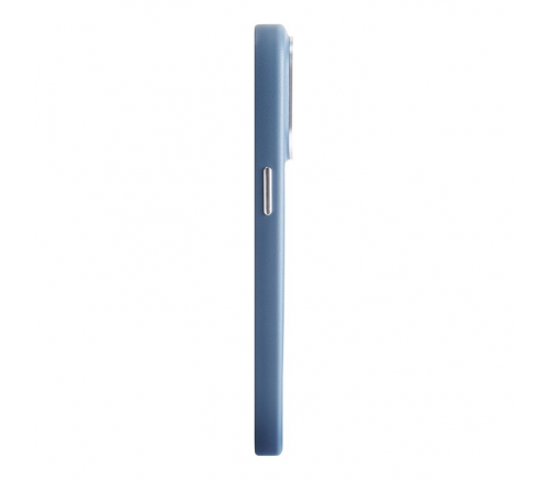 Чехол Uniq для iPhone 15 Pro COEHL MUSE Leatherette с ремешком Сапфировый синий (MagSafe) - фото 3