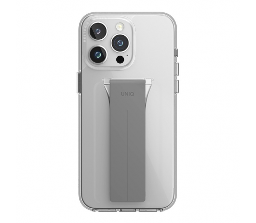 Чехол Uniq для iPhone 15 Pro Max Heldro Mount с прозрачной подставкой - фото 3