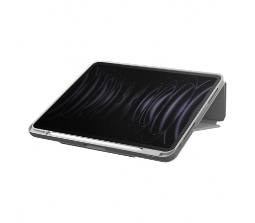 Чехол Uniq для iPad Pro 11 (2022/21) / Air 10.9 (2022/20) ROVUS Magnetic 360 Rotating Detachable серый - фото 3