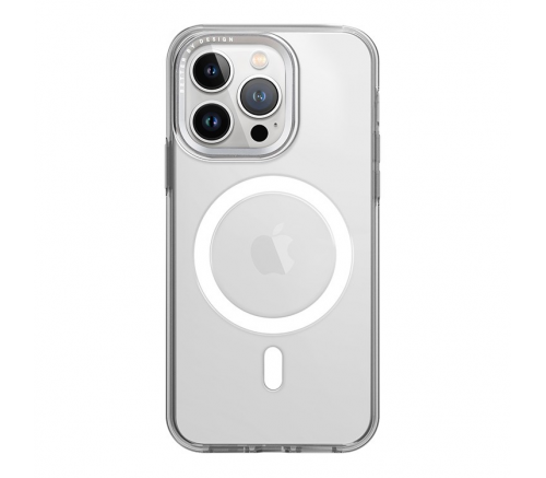 Чехол Uniq для iPhone 15 Pro Calio прозрачный (MagSafe) - фото 3