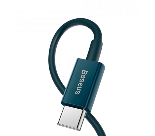 Кабель Baseus Superior Series Fast Charging Data Cable Type-C to iP PD 20W 1m Blue - фото 3