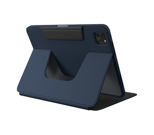 Чехол Uniq для iPad Pro 11 (2022/21) / Air 10.9 (2022/20) ROVUS Magnetic 360 Rotating Detachable синий - фото 4