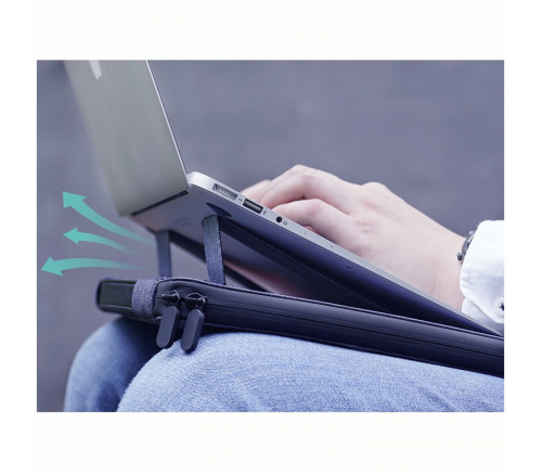 Чехол Nillkin для ноутбуков 16" Commuter multifunctional laptop sleeve, синий - фото 4