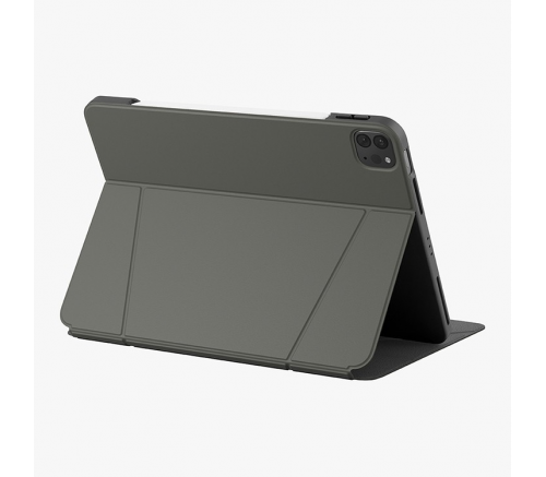 Чехол Uniq для iPad Pro 11 (2022/21) / Air 10.9 (2022/20) RYZE Multi-angle case Лишайник зеленый - фото 4