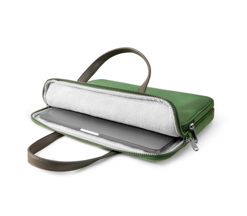 Сумка Tomtoc для ноутбуков 13.5" сумка TheHer Laptop Handbag H21, зеленый - фото 4