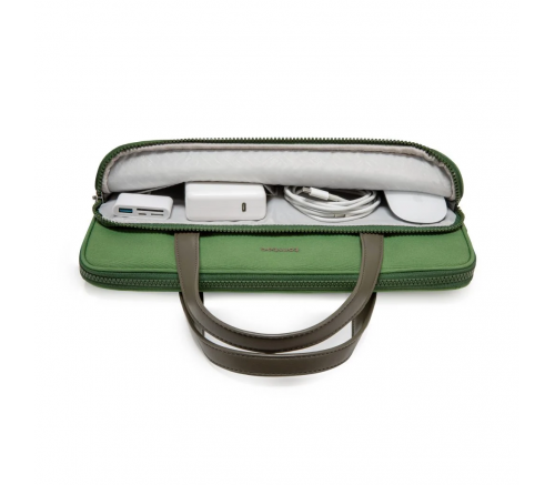 Сумка Tomtoc для ноутбуков 13.5" сумка TheHer Laptop Handbag H21, зеленый - фото 2