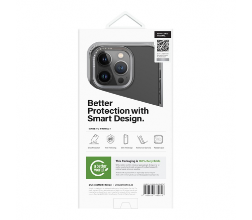 Чехол Uniq для iPhone 15 Pro Calio Серый (MagSafe) - фото 8