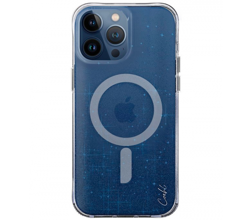 Чехол Uniq для iPhone 15 Pro Max COEHL Lumino Прусский синий (MagSafe) - фото 1