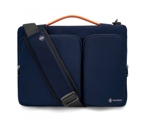 Сумка Tomtoc для ноутбуков Defender-A42 Laptop Shoulder Briefcase 13.5", Темно-синий - фото 1