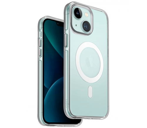 Чехол Uniq для iPhone 15 Calio Прозрачный (MagSafe) - фото 1