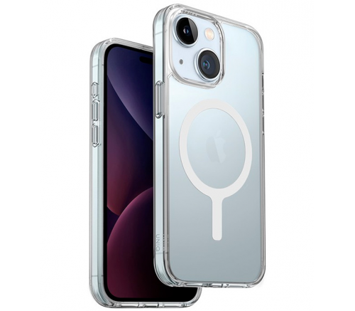 Чехол Uniq для iPhone 15 Plus чехол Lifepro Xtreme AF Frost прозрачный (MagSafe) - фото 1