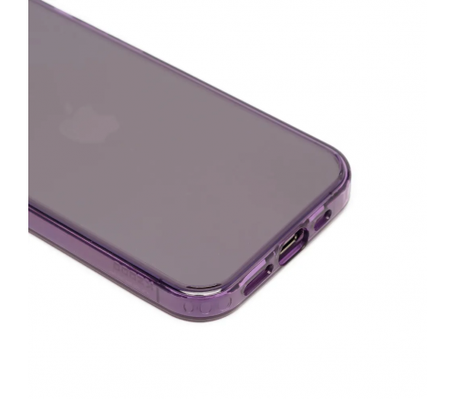 Чехол-накладка K-Doo Guardian для iPhone 14 Pro Max, полиуретан (TPU), противоударный, прозрачный / фиолетовый - фото 4