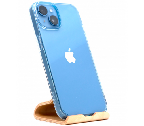 Чехол-накладка K-Doo Guardian, iPhone 15, полиуретан (TPU), противоударный, прозрачный / синий - фото 1