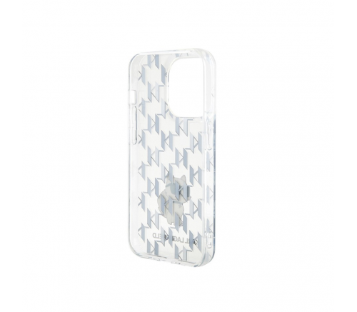 Чехол Lagerfeld для iPhone 15 Pro PC/TPU Monogram NFT Choupette Hard Прозрачный - фото 3
