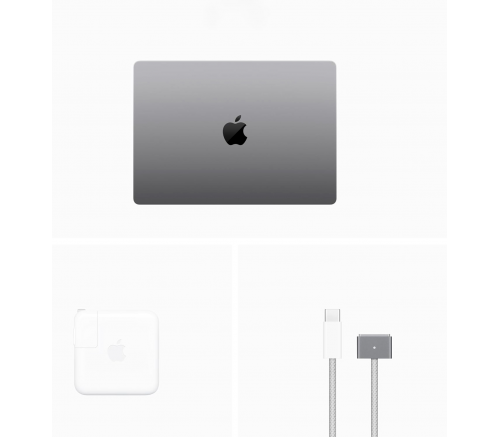 Apple MacBook Pro 14" (2023) M3, 8-Core, 8 ГБ, 512 ГБ, SSD, 10-Core GPU, русская раскладка, «космический чёрный» - фото 10