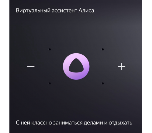 Мультимедиа-платформа Яндекс.Станция Миди (черная) - фото 9