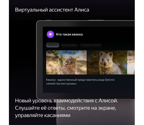 Мультимедиа-платформа Яндекс.Станция Дуо Макс (бежевый) - фото 8