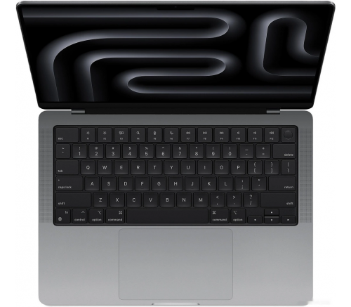 Apple MacBook Pro 14" (2023) M3, 8-Core, 8 ГБ, 1 ТБ, SSD, 10-Core GPU, русская раскладка, «космический чёрный» - фото 5