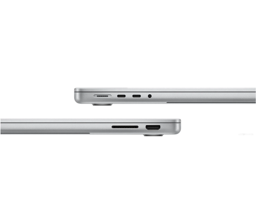 Apple MacBook Pro 14" (2023) M3, 8-Core, 8 ГБ, 512 ГБ, SSD, 10-Core GPU, русская раскладка, серебристый - фото 3