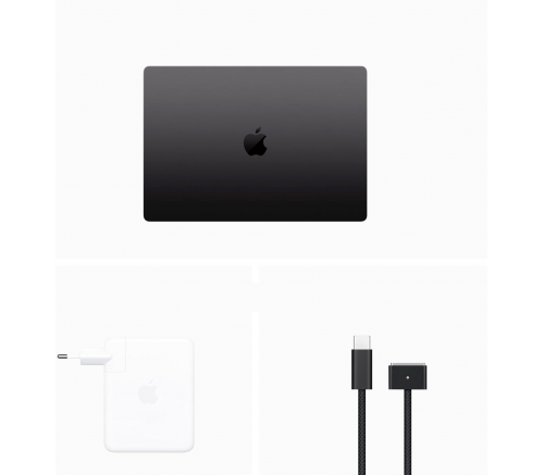 Apple MacBook Pro 14" (2023) M3 Pro, 11-Core, 18 ГБ, 512 ГБ, SSD, 14-Core GPU, русская раскладка, «космический чёрный» - фото 10