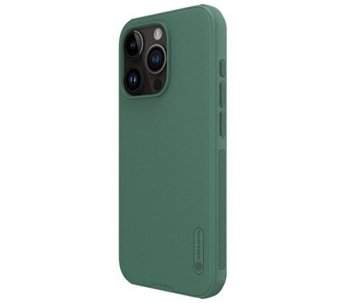 Чехол Nillkin для iPhone 15 Pro Frosted Shield Pro Темно-зеленый - фото 2
