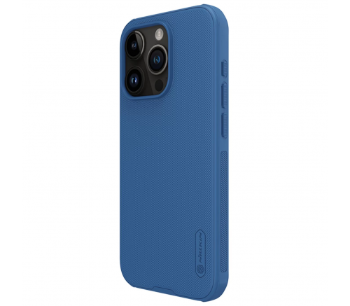 Чехол Nillkin для iPhone 15 Pro Frosted Shield Pro Синий - фото 2