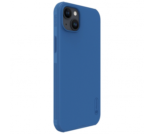 Чехол Nillkin для iPhone 15 Frosted Shield Pro Синий - фото 3