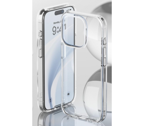 Чехол Elago для iPhone 15 Pro HYBRID (pc/tpu) Прозрачный - фото 4
