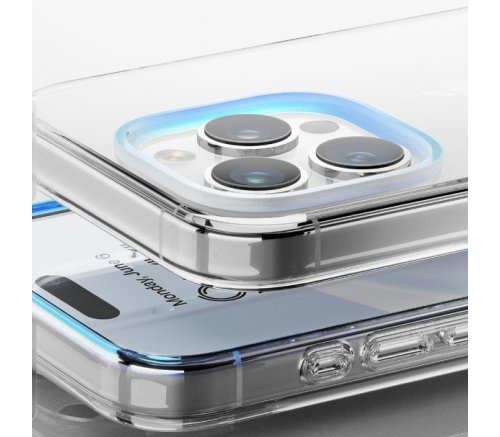 Чехол Elago для iPhone 15 Pro HYBRID (pc/tpu) Прозрачный - фото 5