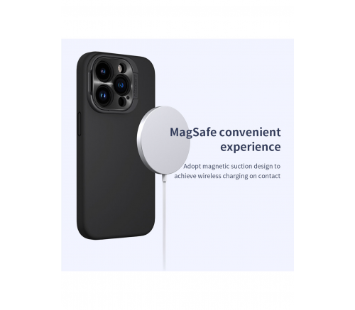 Чехол Nillkin для iPhone 15 Pro Max LensWing Magnetic, зеленый - фото 6