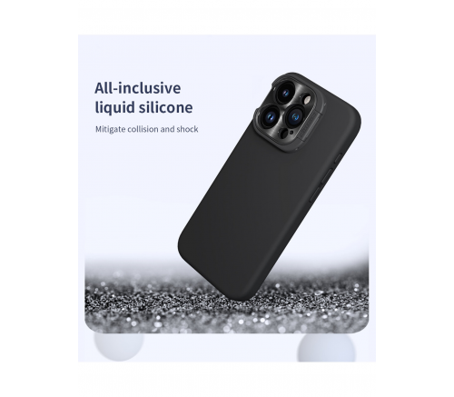 Чехол Nillkin для iPhone 15 Pro Max LensWing Magnetic, Темно-фиолетовый - фото 7