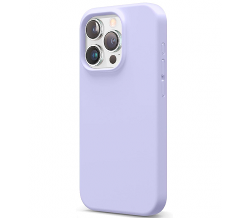 Чехол Elago для iPhone 15 Pro Soft silicone (Liquid) Фиолетовый - фото 1