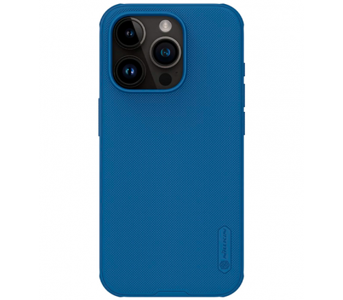 Чехол Nillkin для iPhone 15 Pro Frosted Shield Pro Синий - фото 1
