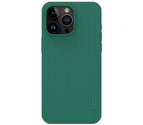 Чехол Nillkin для iPhone 15 Pro Max Frosted Shield Pro Темно-зеленый - фото 1