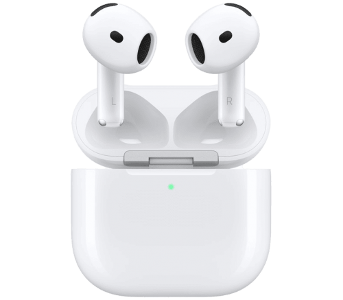 Беспроводные наушники Apple AirPods 4, с зарядным футляром MagSafe, белый фото 2