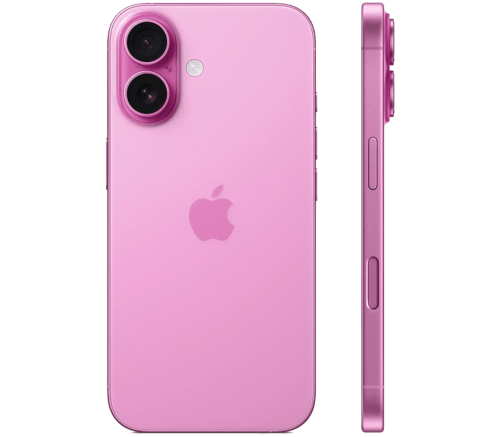 Apple iPhone 16, 256 ГБ, розовый - фото 2