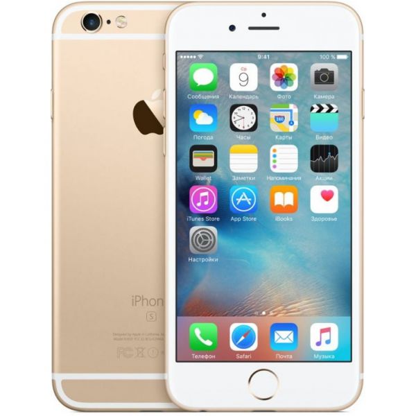 Apple iPhone 6S 128GB Gold (общий вид)