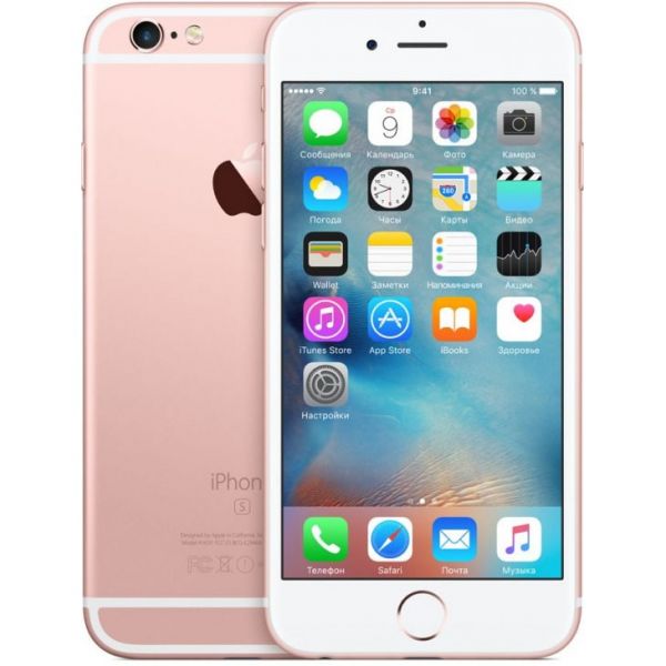 Apple iPhone 6S 128GB Rose Gold (общий вид)