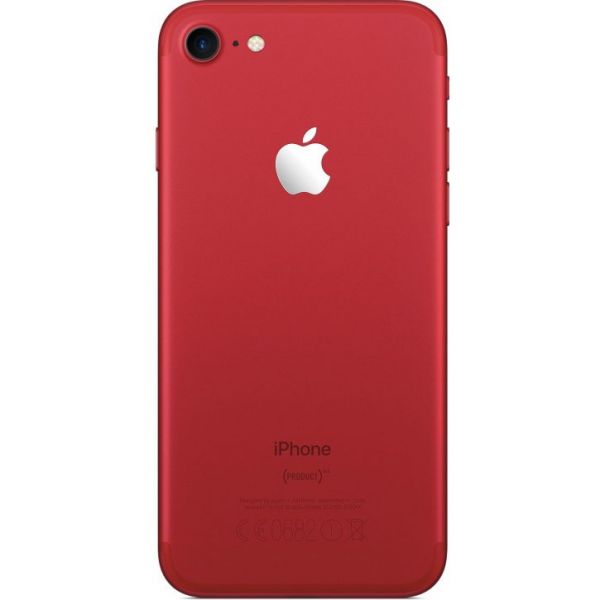 Вид Apple iPhone 7 256GB RED Special Edition сзади