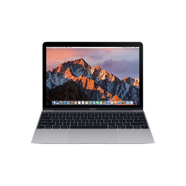 Ноутбук Apple MacBook 12", процессор 1,2 ГГц, накопитель 256 ГБ (серого цвета)