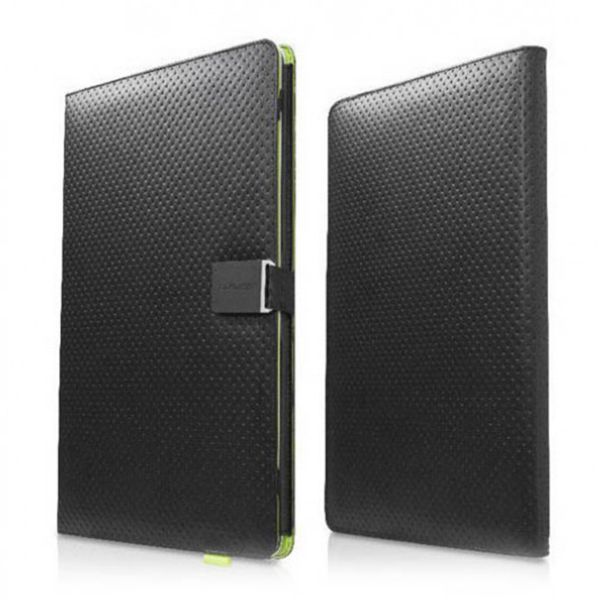 Фото Чехла Capdase Protective Case Folio Dot для MacBook Pro 15, чёрный/зелёный