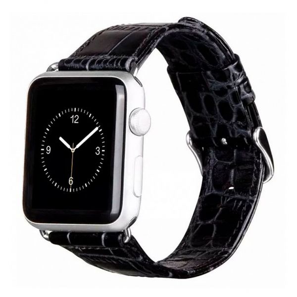 Фото кожаного ремешка HOCO для Apple Watch 42 мм, коричневого