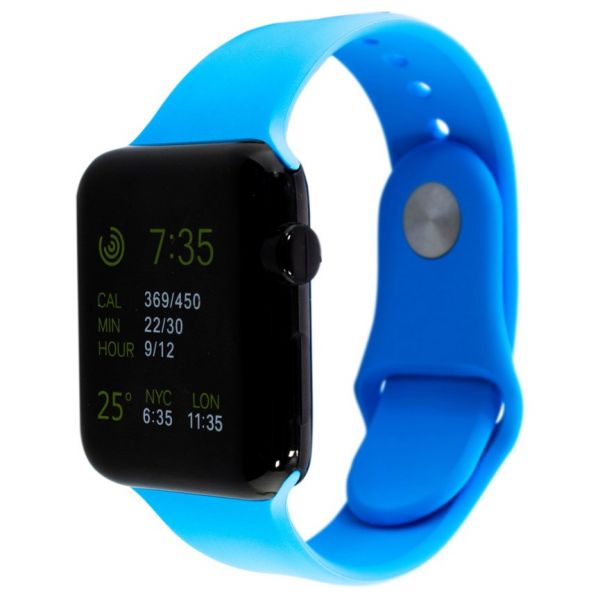 Фото спортивного ремешка для Apple Watch, белого