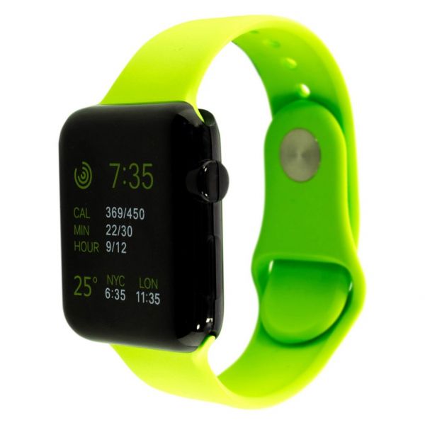 Фото спортивного ремешка для Apple Watch, белого