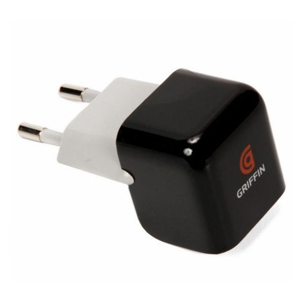 фото товара Сетевое зарядное устройство для iPhone и iPad Griffin PowerBlock EU, черный
