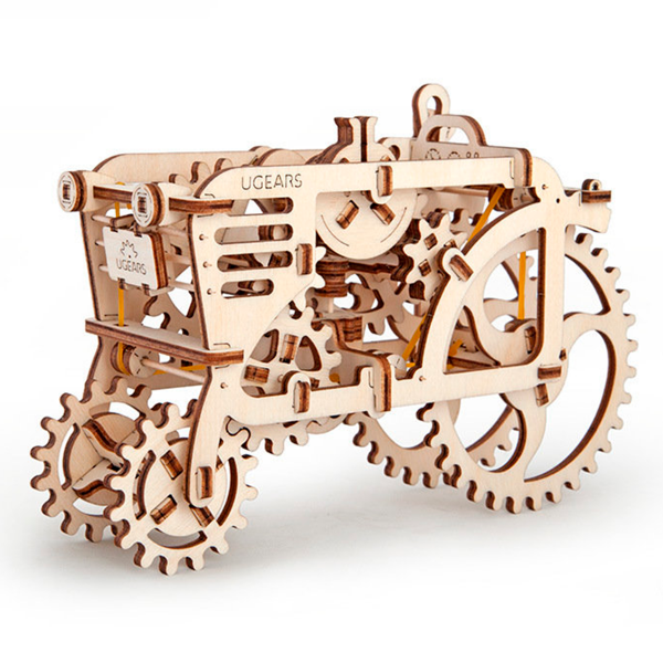 Деревянный 3D-конструктор Ugears "Трактор" - фото