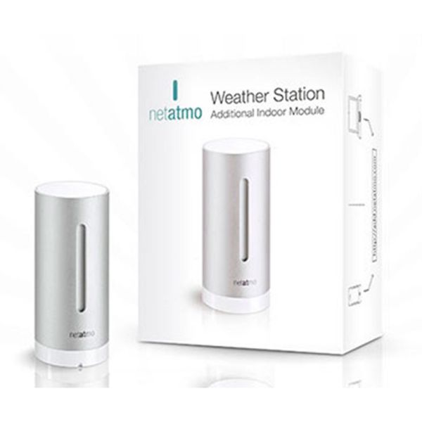 Дополнительный модуль Netatmo Additional Module к погодной станции, серебряный-фото