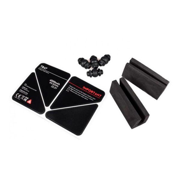 Демпферы подвеса и наклейки DJI для Inspire 1, черные-фото