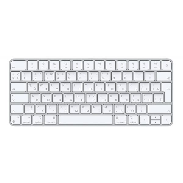 Клавиатура Apple Magic Keyboard 2, оригинал, русская раскладка, белый, RU - фото 1
