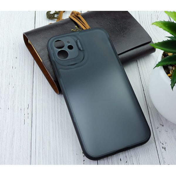 Чехол HOCO Lens bracket series для iPhone 11 прозрачно-серый